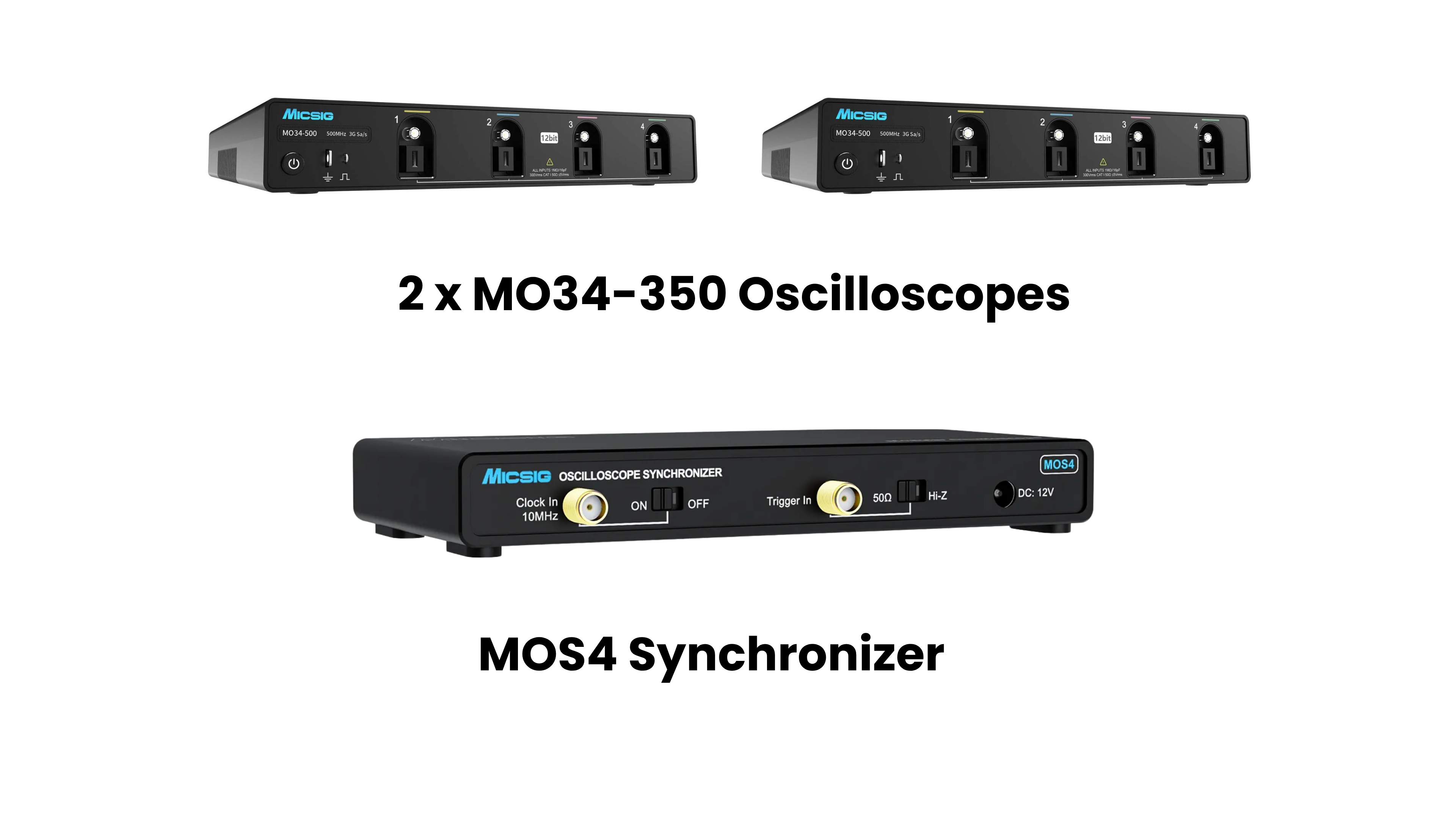 Ensemble MO34-350 avec synchroniseur MOS4