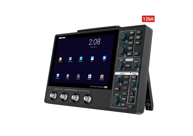 Oscilloscope Micsig SATO1004 12 bits – Vue 2 Oscilloscope Micsig SATO1004 12 bits – Vue 2