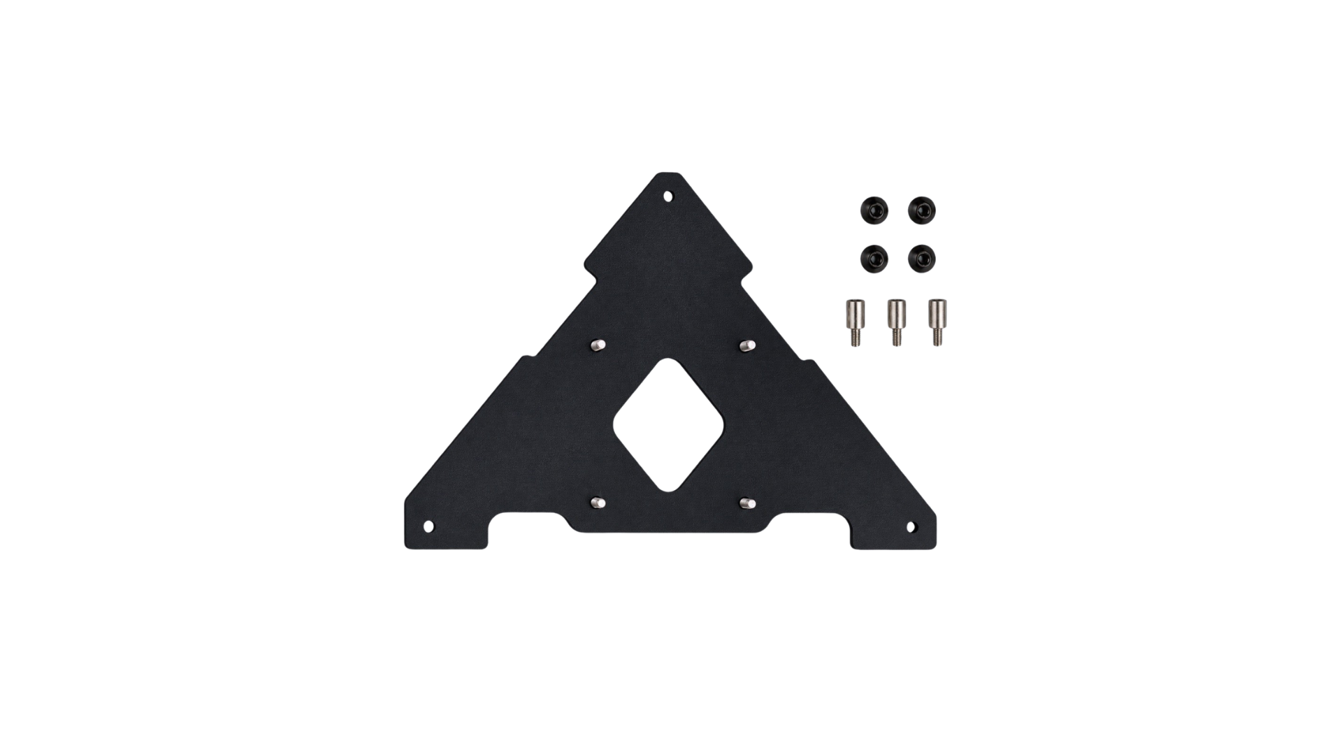 Support VESA, plaque noire