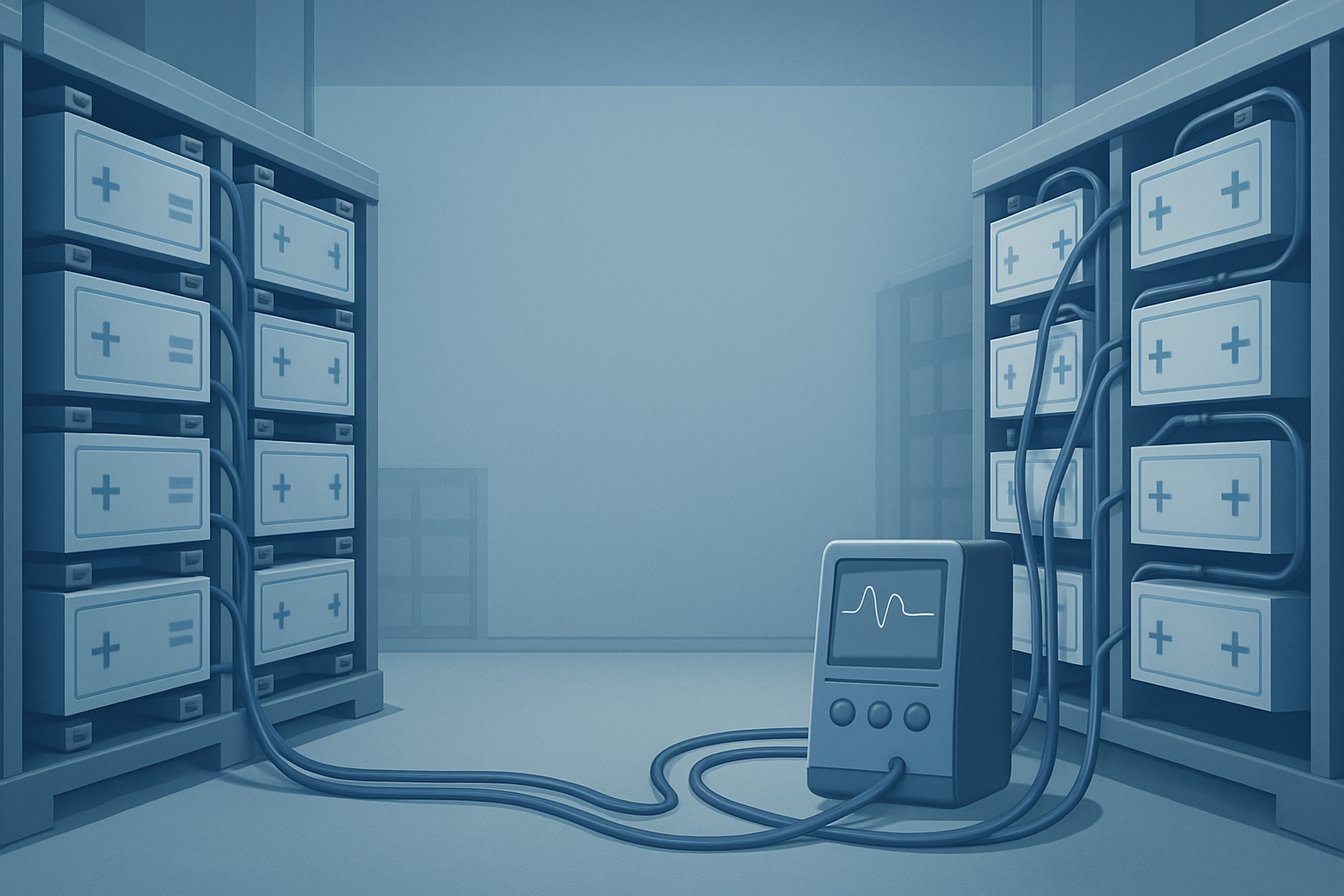 Blog eVision Système de stockage d'énergie par batterie industrielle avec dispositif de mesure dans un environnement industriel silencieux