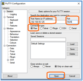 Putty - Abbildung 3 Putty - Abbildung 3